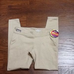 Khaki! Under Armour Dressy Yoga Pants NWT